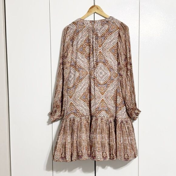 Anthropologie Sabia Flounced Tunic Mini Dress Size S - Picture 6 of 6
